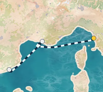 2 Night Florence to Barcelona cruise