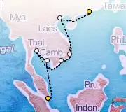 11 Night Hong Kong to Singapore cruise