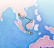 14 Night Bangkok to Bali cruise