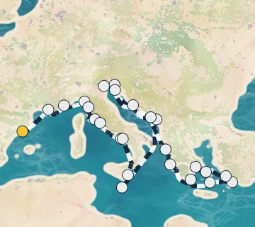 27 Night Barcelona to Athens cruise