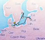 7 Night Copenhagen to Copenhagen cruise
