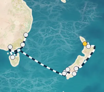 11 Night Auckland to Sydney, Australia cruise