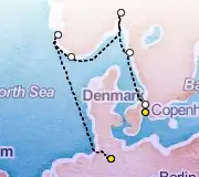 7 Night Copenhagen to Hamburg cruise