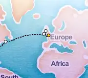 11 Night London to New York cruise