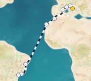 17 Night Rome to Sao Paulo cruise