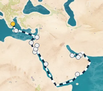 21 Night Athens to Doha cruise