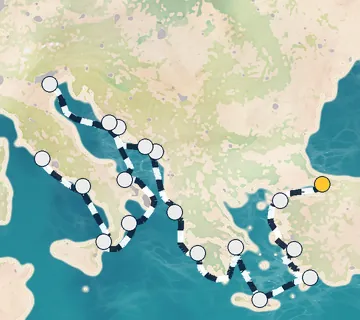 21 Night Istanbul to Rome cruise