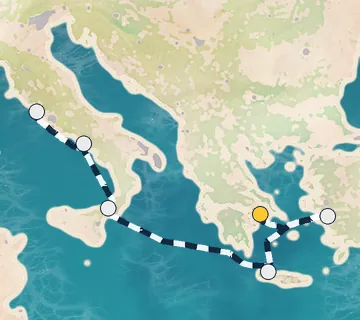 7 Night Athens to Rome cruise