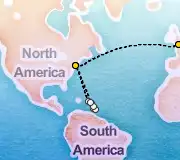 20 Night London to New York cruise
