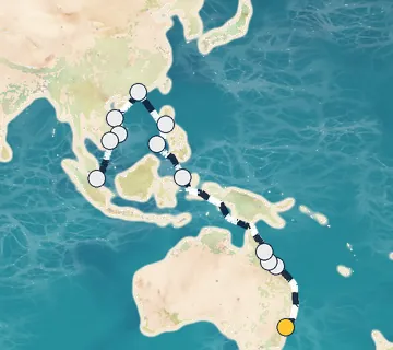 26 Night Sydney to Singapore cruise