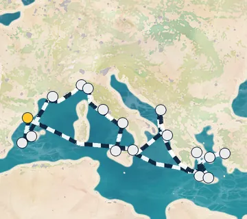 21 Night Barcelona to Barcelona cruise