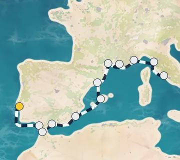 14 Night Lisbon to Rome cruise