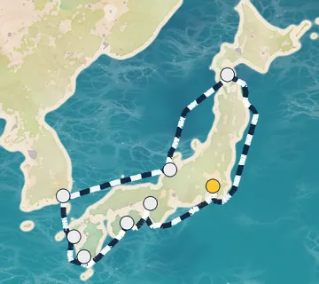 11 Night Tokyo to Tokyo cruise