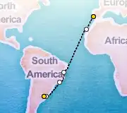 15 Night Lisbon to Buenos Aires cruise