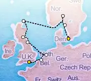 11 Night Portsmouth to Copenhagen cruise