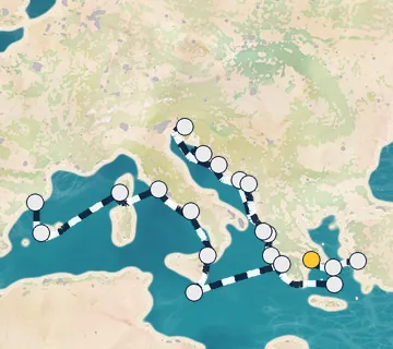 23 Night Athens to Barcelona cruise