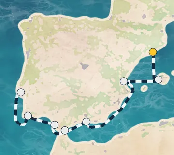 7 Night Barcelona to Lisbon cruise