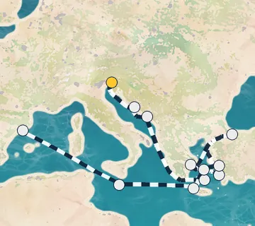 18 Night Monfalcone to Barcelona cruise