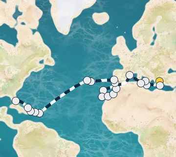 30 Night Athens to Fort Lauderdale cruise