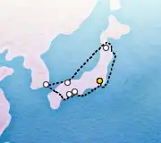 10 Night Tokyo to Tokyo cruise