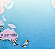 96 Night Auckland to Rome cruise
