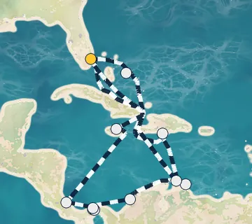 21 Night Ft. Lauderdale to Ft. Lauderdale cruise