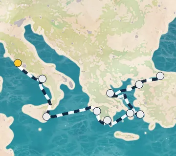 9 Night Rome to Istanbul cruise