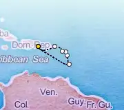 7 Night La Romana to La Romana cruise