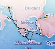 14 Night Dubrovnik to Istanbul cruise