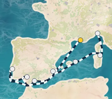 9 Night Marseille to Portofino cruise