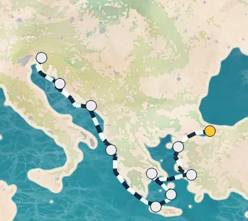 10 Night Istanbul to Monfalcone cruise