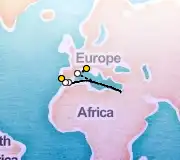 6 Night Savona to Lisbon cruise