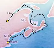 10 Night Boston to Quebec City cruise