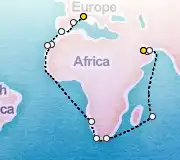 36 Night Doha to Genoa cruise