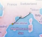 4 Night Barcelona to Barcelona cruise