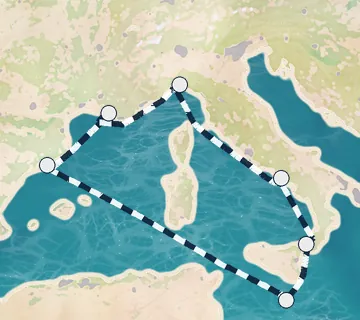 7 Night Messina to Taormina cruise