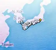 18 Night Tokyo to Tokyo cruise