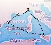 6 Night Savona to Savona cruise
