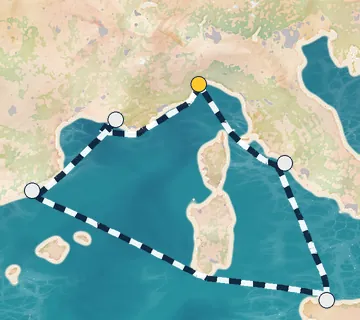 6 Night Savona to Savona cruise