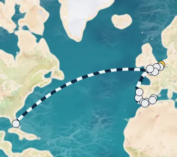 29 Night Rotterdam to Ft. Lauderdale cruise