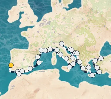 35 Night Lisbon to Istanbul cruise