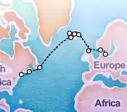 16 Night Copenhagen to Boston cruise