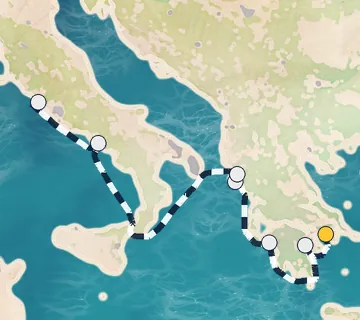7 Night Athens to Rome cruise