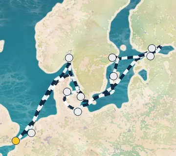 14 Night London to London cruise