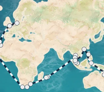 67 Night Sydney to Hamburg cruise