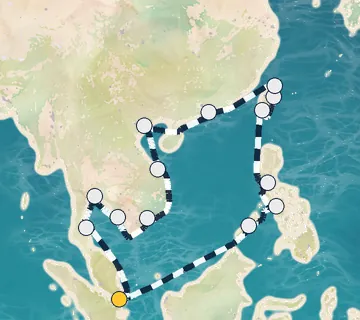 26 Night Singapore to Singapore cruise