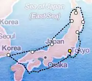11 Night Tokyo to Tokyo cruise