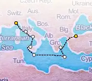 9 Night Savona to Istanbul cruise