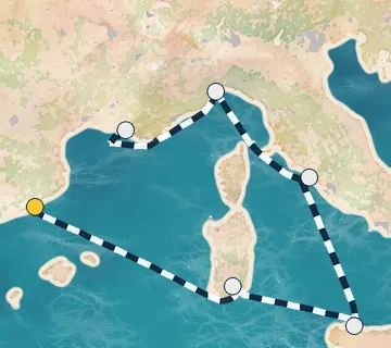 6 Night Barcelona to Marseille cruise