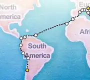 32 Night Trieste to San Antonio cruise